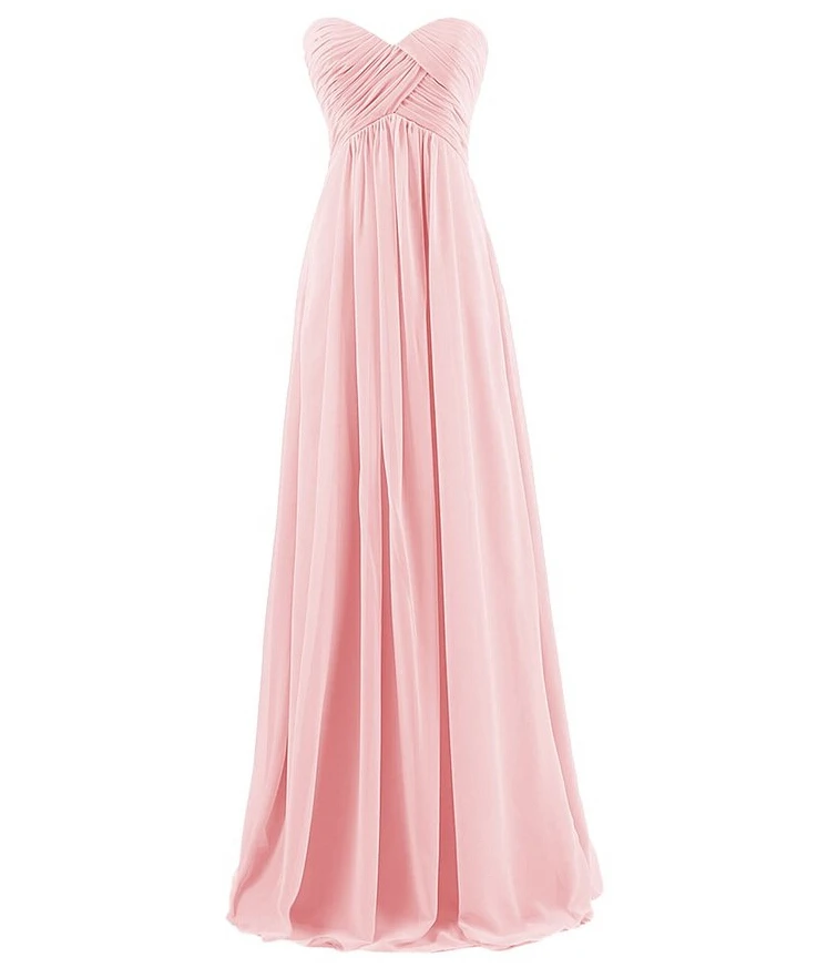 Robe de mariee, новинка, шифоновые дешевые длинные вечерние платья для невесты, вечерние платья для выпускного вечера, vestido de Festa noiva, Платья для подружек невесты - Цвет: Коричневый