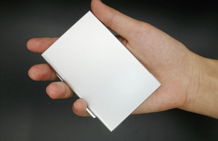 Memory Card Storage Box Aluminium Alloy Micro for SD MMC TF Protector Case memory card storage case BIZOE