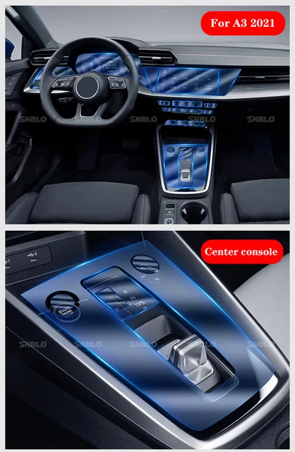 Pellicola Vetro Temperato Per Audi A3 8Y 2020-2024 - Schermo 10.1" Antigraffio - Foto 8