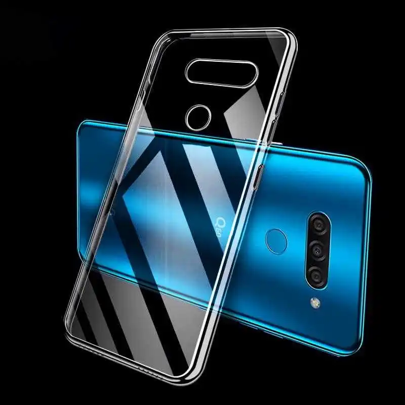 Ultra Thin Clear Transparent Soft Case For LG Q60 Q8 Q7 Q6 Q5 G8 G7 G6 Phone Cover | Мобильные телефоны и аксессуары