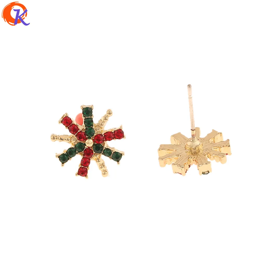 

Cordial Design 50Pcs 12*12MM Fashion Jewelry/Rhinestone Stud Earrings/Silver Pin/Earrings Jewelry/Hand Made/Women Earrings