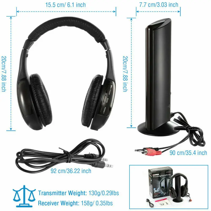 rf headset with microphone