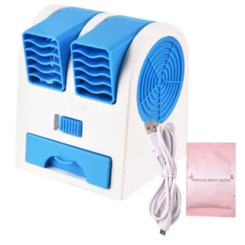 

90 Degree Square Shape USB Hand-held Desk Fan Cooler Handheld Air Conditioner Cooling Fan Summer Air Conditioner Cooler