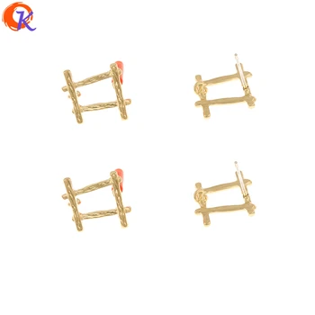 

Cordial Design 100Pcs 14*14MM Jewelry Accessories/Earrings Stud/DIY Parts/Square Shape/Hand Made/Earring Findings/Jewelry Making