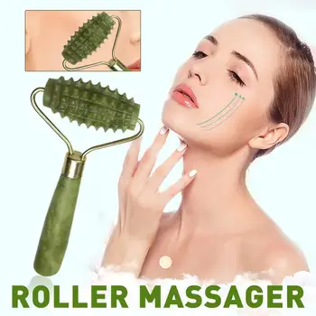 

Jade Manual Body Massage Roller Foot Hand Neck Shoulder Massage Relaxation Pain Relief Health Care Acupressure Point Therapy