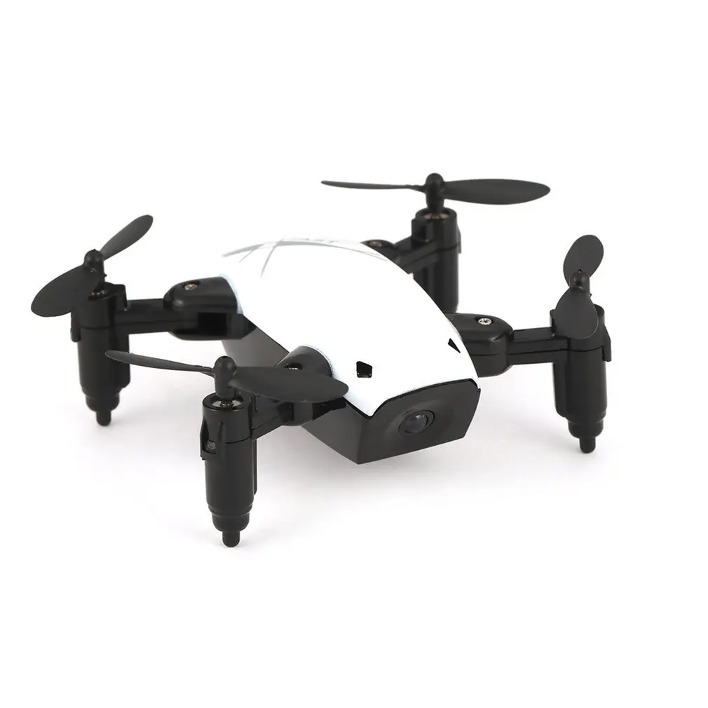 S9 S9W складной RC Мини Дрон Карманный микро вертолет с WIFI FPV 0.3MP камерой 360 градусов