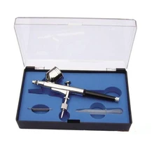 Двойного действия Воздушный щетка беспроводной пневматический пистолет с 0,3 мм иглой 7 CC чашка для макияжа, хобби, маникюра, ремесла, украшения торта