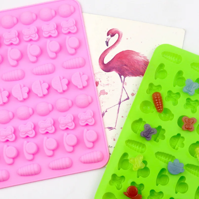 Insect Fudge Mould Bakery Small Cookie Cutter Silicone Ice Handmade