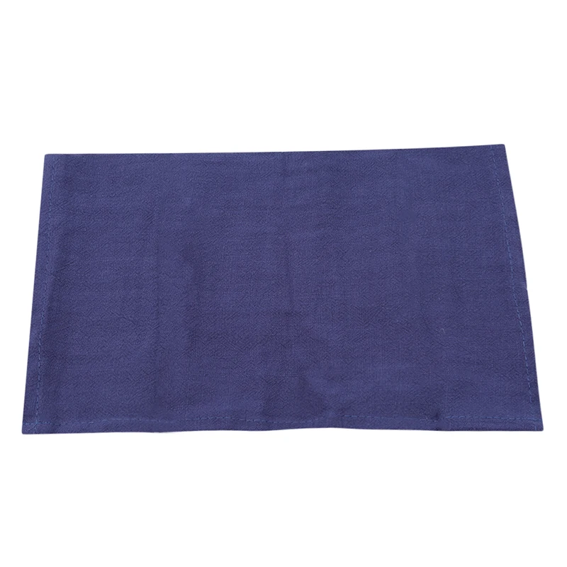 Cotton Linen Cloth Table Napkin Polyester Handkerchief Cloth for Diner Party Xmas Solid Cup Dishes Napkins Table Decorative