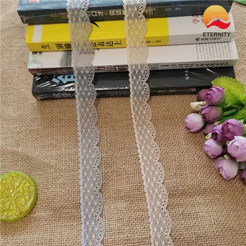 

S1619*2.5CM White underwear, nylon spandex, elastic lace, small edging, decorative clothes, narrow edges, multi colors