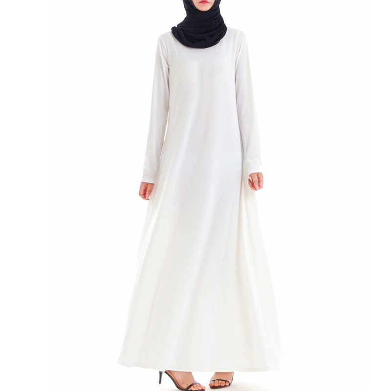 Изнанка абайя, арабское мусульманское платье из Индии Vestido Hijab исламское Tesettur Elbise одеяние мусульмане Longue Caftan Kaftan