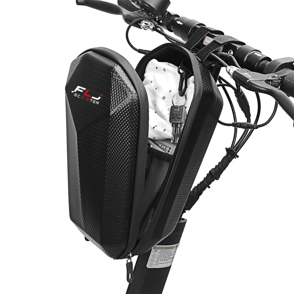 FLJ Scooter Bag for electric scooter E Bike Xiaomi M365 Tools Charger Bottle phone Bag 4L Waterproof Bike Handle Bag