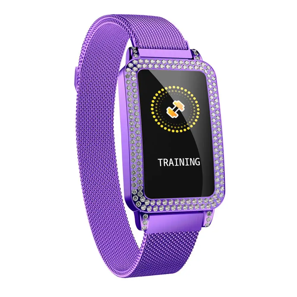 

Women Smart Watch G68 Heart Rate Blood Pressure Monitoring Calorie Fitness Tracker Waterproof Call Reminder Wrist Band Bracelet