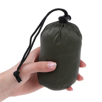 

1pc Lightweight Camping Sleeping Bag Storage Bag Outdoor Emergency Sleeping Bag Storage With Drawstring Sack For Camping Hiking
