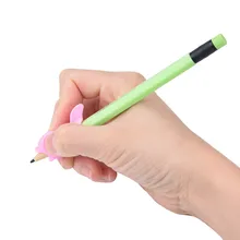 Mnycxen карандаш 2/6 шт. силиконовый детский держатель для карандашей и ручек ручка для письма инструмент для коррекции осанки A30