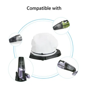 

3Pcs Dust Cup Filters For Shark SV75 SV780 Handheld Vacuum Cleaner Parts