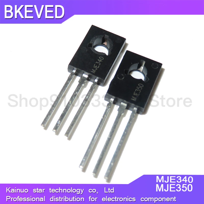 10pcs (5pcs Mje340 + 5pcs Mje350 ) To126 Kse340 Kse350 To126 New