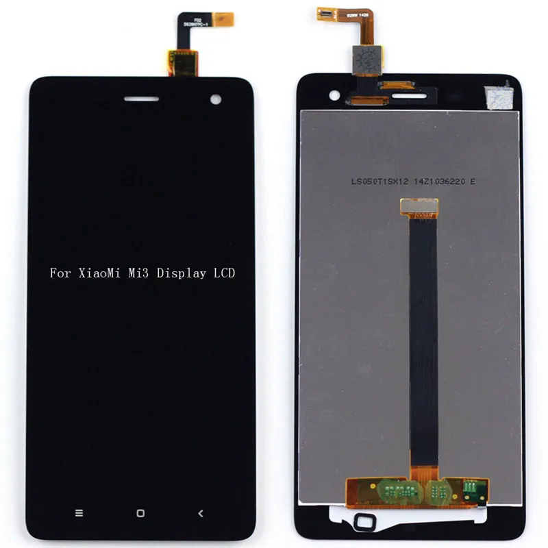 Оригинальный 5 0 ''для XiaoMi Mi3 ЖК-дисплей с сенсорным экраном дигитайзер в сборе