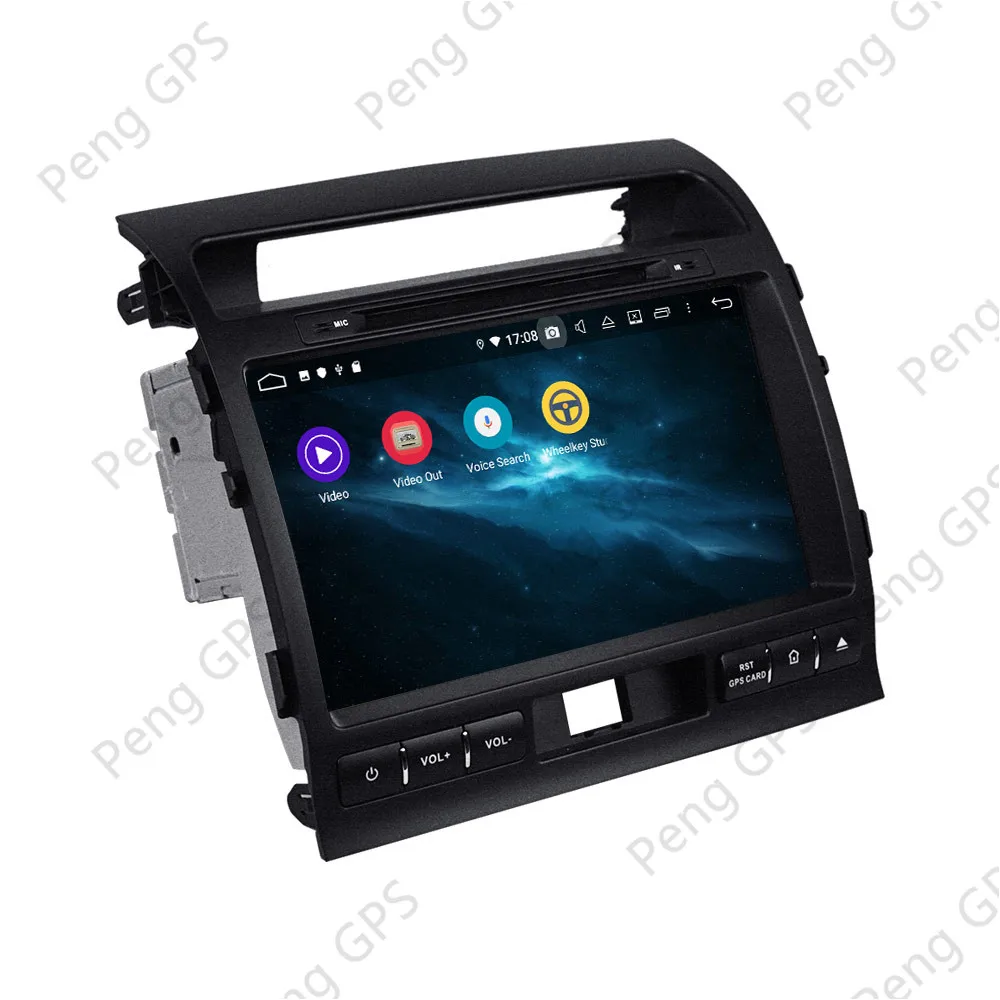 Flash Deal Car Radio Screen For Toyota Land Cruiser 2008-2012 GPS Navigation Recorder Headunit Multimedia Player Android 9 DSP 4+64G 4