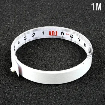 

1 Piece 1/2/3/5m Self Adhesives Backing Metric Steel Ruler Miter Saw Track Tape Measure Tape Measures