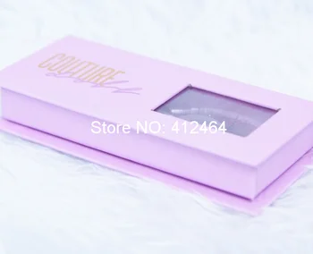 

Low cost printing folding drawer box for packing false eyelashes