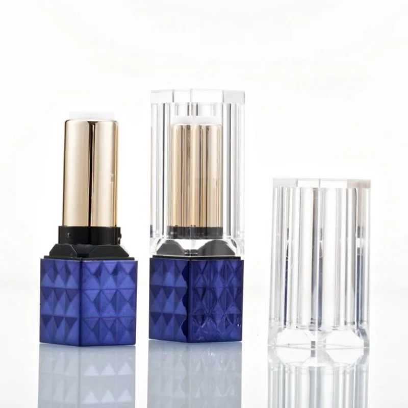 1pcs blue 5 шт./лот губная помада тюбик бальзам для губ Пустые контейнеры косметические контейнеры контейнер для лосьона клей-карандаш прозрачная бутылка для путешествий - Цвет: 1pcs blue