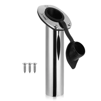 

Fishing Rod Holder Fishing Pole Racks Fishing Rod Stand-off Tube Rod Pole Holder Bracket Support 30 Degree