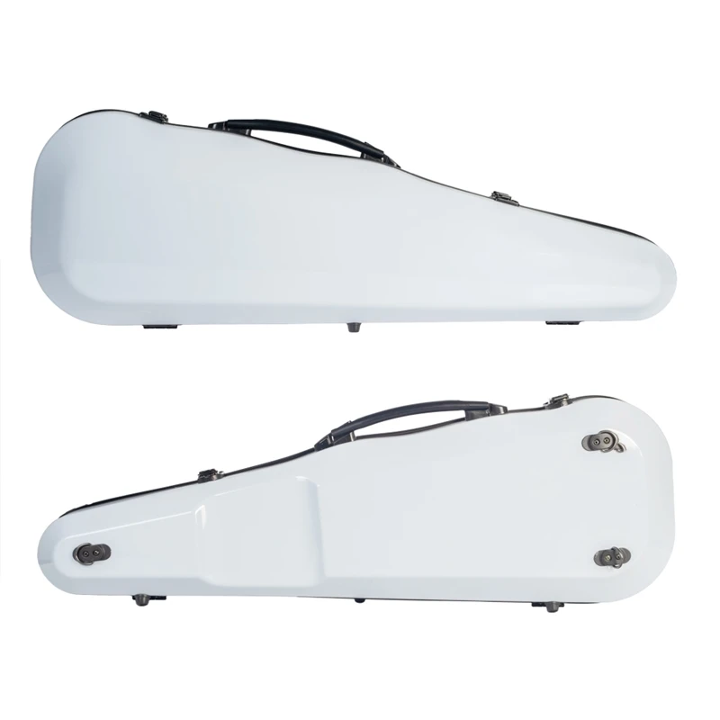 

Violin Case 4/4 Fiberglass Violin Case Hard Case for 4/4 Violin White Violin Parts & Accessories