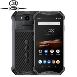 Ударопрочный мобильный телефон Ulefone armor 3W NFC, 10300 мАч, IP68, Android 9,0, Helio P70, 6 ГБ + 64 ГБ, распознавание лица, 4G LTE смартфон
