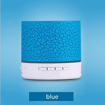 

Glare Crack Bluetooth Speaker Mini Portable Led Subwoofer U Disk TF Card Instert Audio