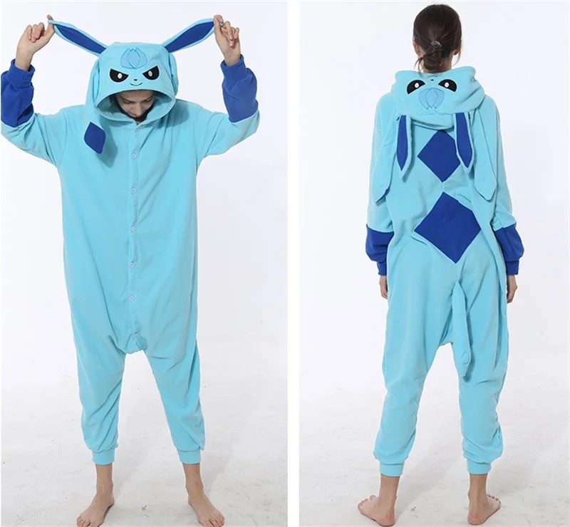 Kigurumi Пижама для взрослых, костюм для косплея, голубая акула, Onesie Lemur, одежда для сна, домашняя одежда, пижамы унисекс, одежда для вечеринок для женщин и мужчин - Цвет: as photo