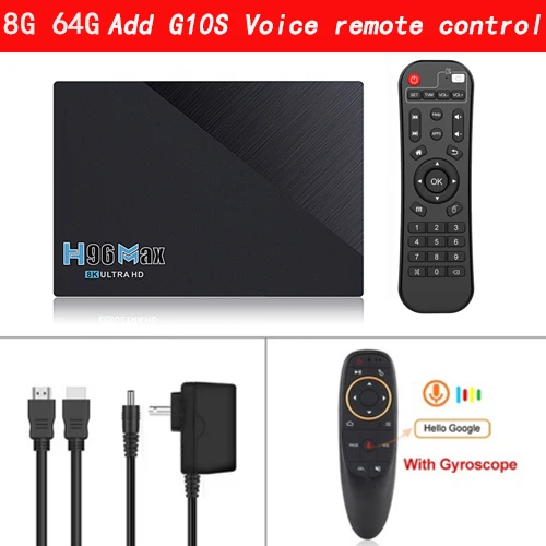 RK3566 Quad Core Smart TV Box Android 11 H96 MAX 3566 8K