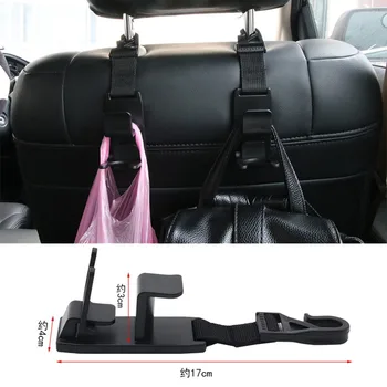 

Large Carrying Capacity Small And Practical Multi-Function Compact Design And Lasting Adhesion Car Chair Back Storage Hook