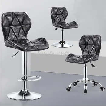 

10%Bar Chair Lift Chair Modern Minimalist Home Rotating Bar Chair High Stool Front Desk Cash Register Chair Back Stool