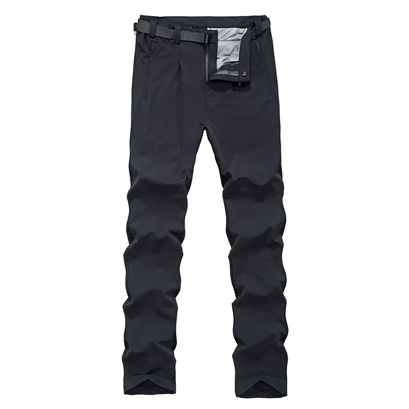 Новые стильные уличные брюки для мужчин и женщин, плотные брюки для скалолазания, Стрейчевые брюки - Цвет: Gray