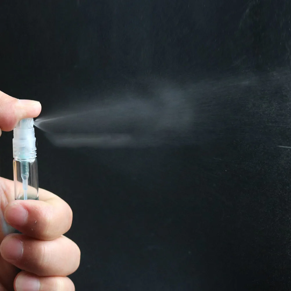 

1pcs 2/3/5ml Empty mini perfume mist spray Refillable sample Small Atomizer sprayer vial containe massage