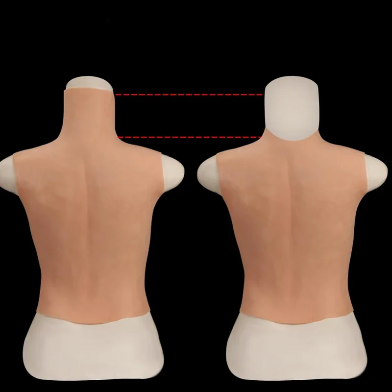 Simulation Artificial Breast Abdominal Muscles Chest Lying Chest Crossdresser Silicone Male Belly Cosplayer Costume