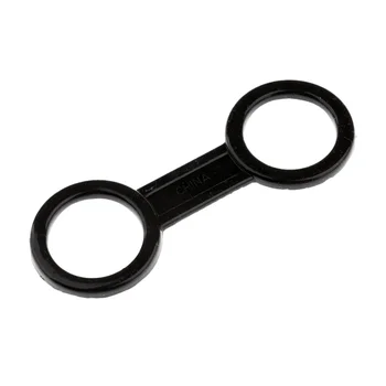 

4 Scuba Dive Snorkel Mask Keeper Retainer -Detachable Clip & Dual Loop Style