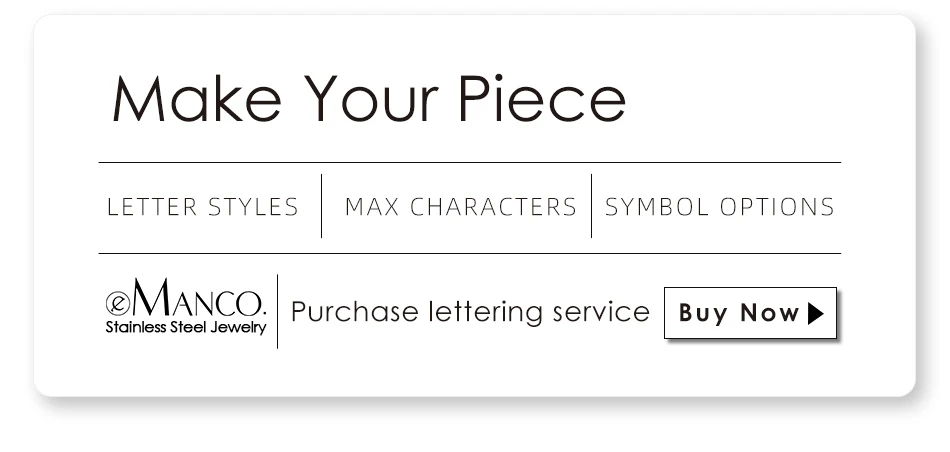 EManco 316L браслет из нержавеющей стали с гравировкой, персонализированное имя, буквенный браслет для женщин, браслеты, ювелирные изделия