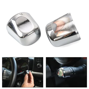 

Areyourshop For Suzuki Jimny 2015 2016 2017 2018 2019 2020 Chrome ABS Turn Signal Wiper Control Lever Trim Car Accessories Parts