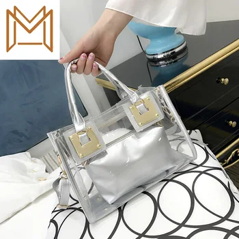 

2019 Woman Package Transparent Child Mother Package Package Hand Bill Lading Shoulder Package