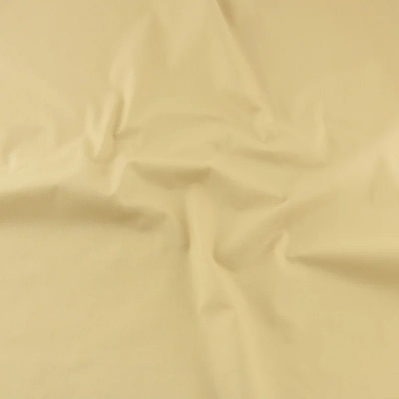 Booksew 100% Cotton African Ankara Fabric Dye Solid Beige Color Patchwork Algodon Sewing Cloth Bedding Tecido Twill Telas