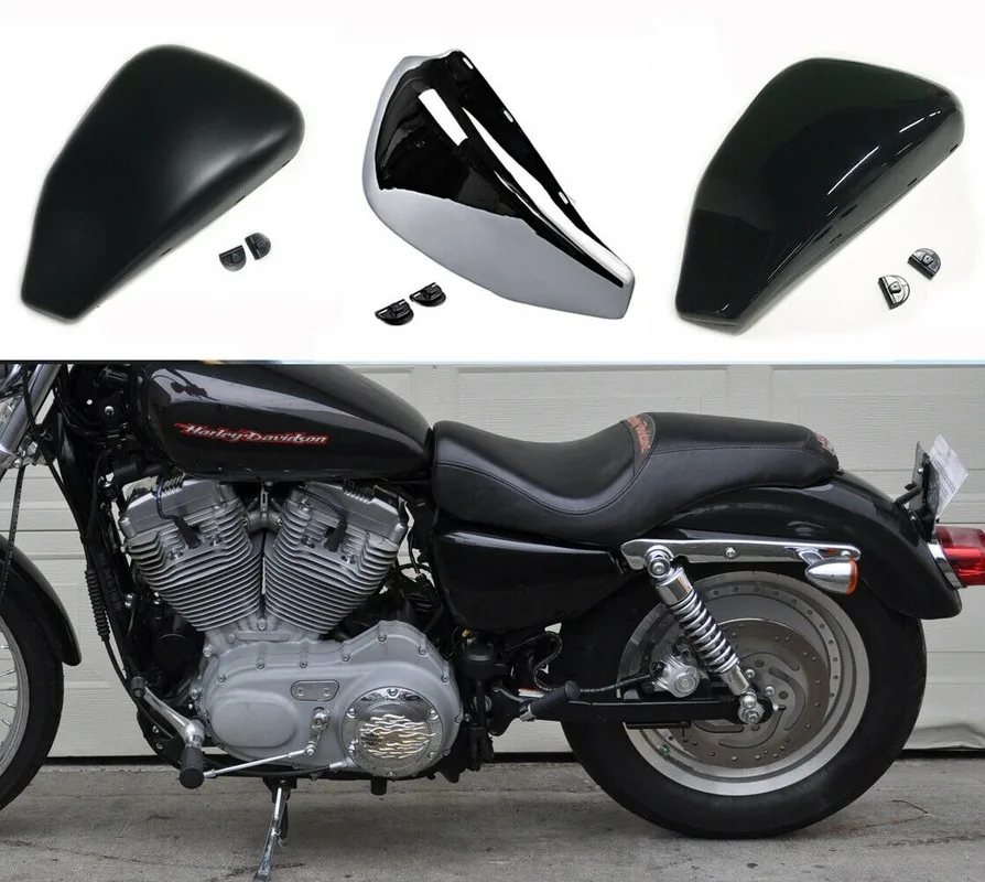 

Левая боковая крышка аккумулятора для Harley Davidson Sportster XL Iron 883 1200 48 Forty Eight 72 sev70 Two Roadster 2004-2013 14-20