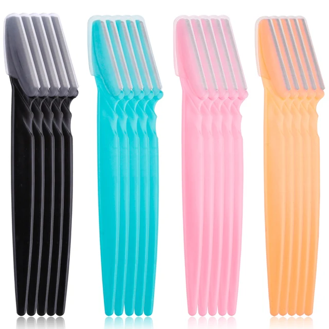 3/4/10Pcs Eyebrow Trimmer Face Blade Shaver: Your Ultimate Makeup Tool