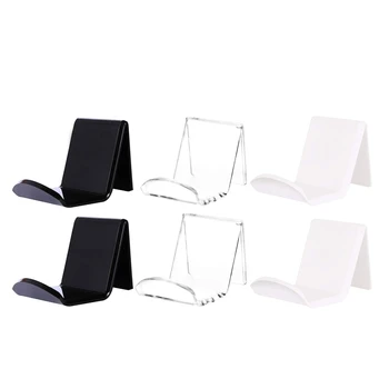 

2Pcs Wall Mounted Acrylic Headset Hanger Video Game Controller Bracket Stand R9JB