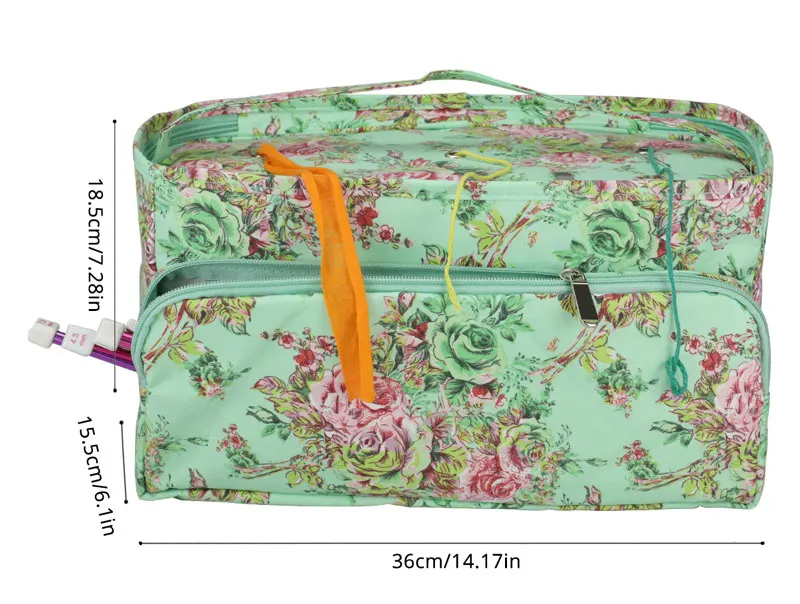 KOKNIT сумка для хранения шерстяной пряжи домашние крючки для вязания спицами чехол для хранения пряжи DIY Набор для шитья сумка для женщин Дорожная сумка