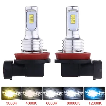 

H8 H11 80W 3570 2smd 800 K Ice BlueRay Highlight Decoding Fog Lamp Car LED Front Fog Lamp