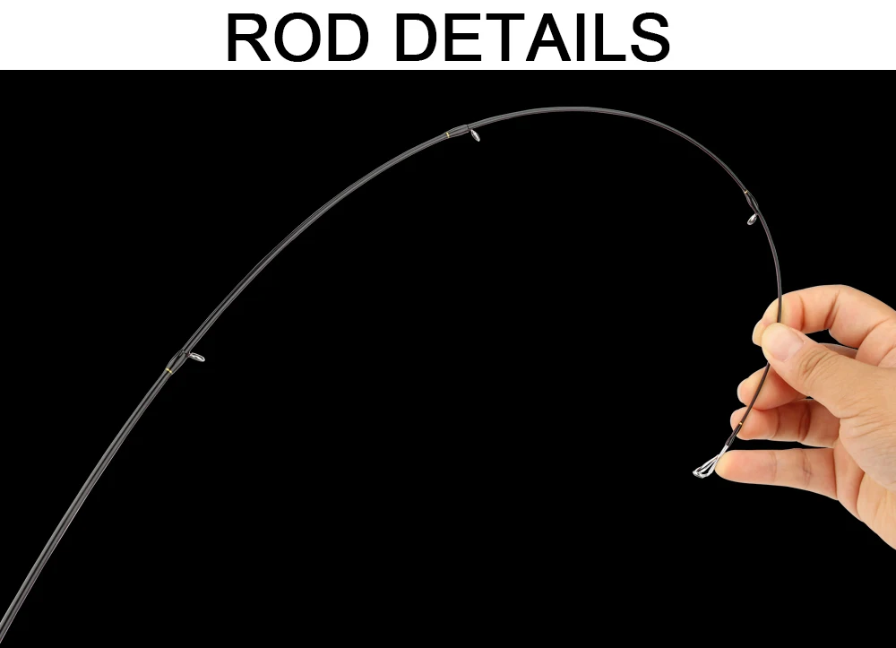 Палисандр 1,5 м 2 шт. UL литье удилище приманка вес 1-7 г ультралегкий Спиннинг Удочка из углеродного волокна медленное действие полюс для форели