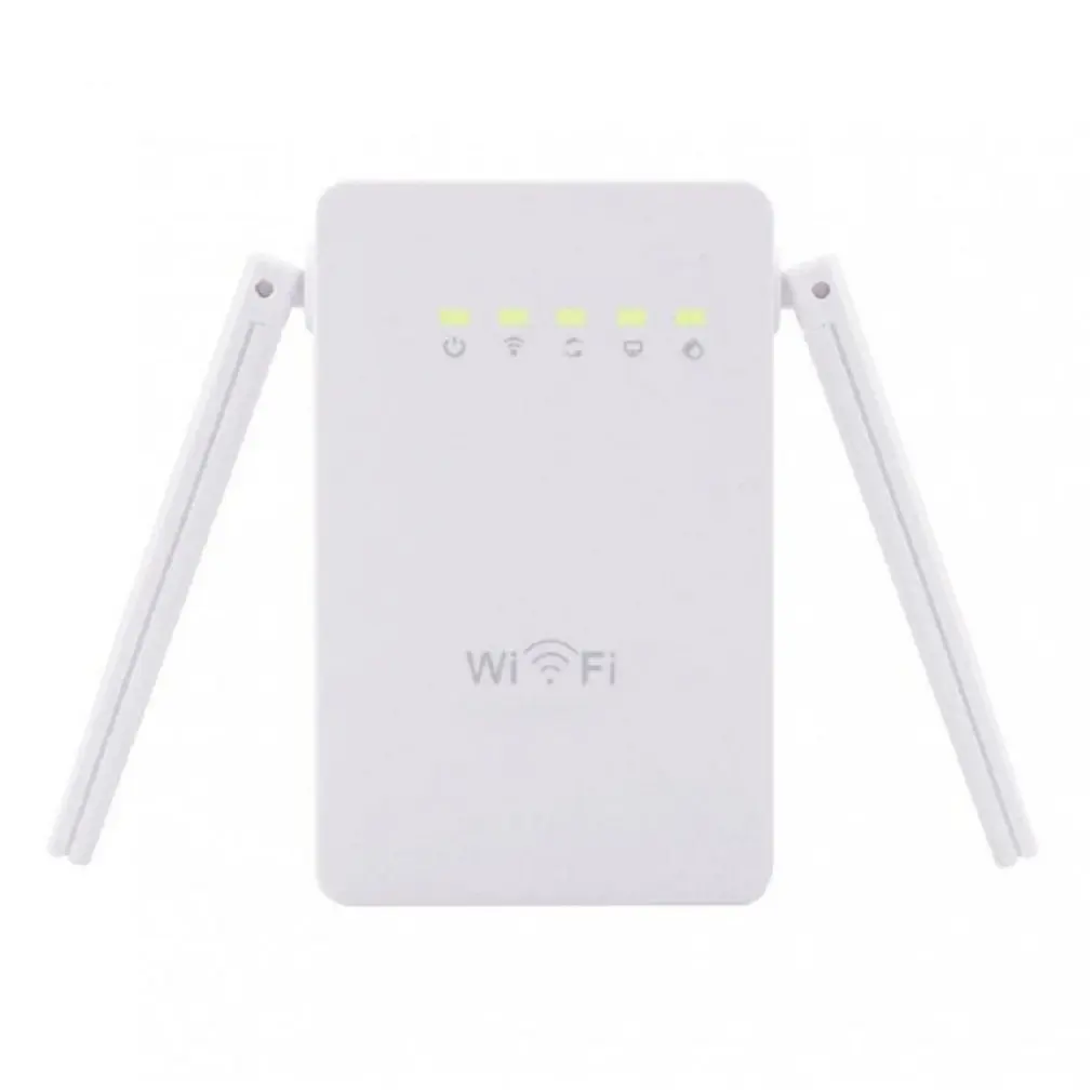 

Wireless 300Mbps 802.11 AP Wifi Range Repeater Router Booster WAN LAN Network with Dual Aerial Signal Range Expander