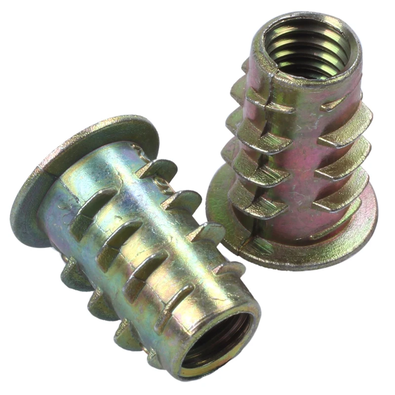 M6x15mm винт для интерфейса гайки вставные резьбовые гайки 50 шт для мебели